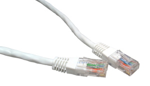 2m White CAT6 Network Cable UTP Full Copper