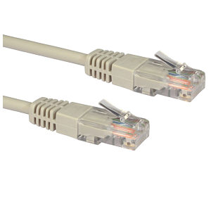 3M Ethernet Cable CAT5e UTP Full Copper 26AWG Grey