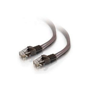 10m Network CAT5e Patch Lead Moulded Brown