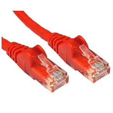 CAT6 Low Smoke Network Cable RED 5m