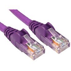 CAT6 Low Smoke Network Cable VIOLET 10m