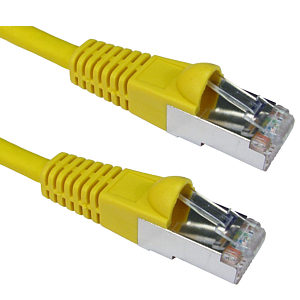 1m CAT6A Network Patch Cable Yellow