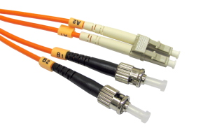 30m OM2 Fibre Optic Network Cable LC-ST orange 50/125