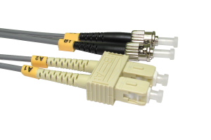 2m OM1 Fibre Optic Network Cable ST-SC 62.5/125